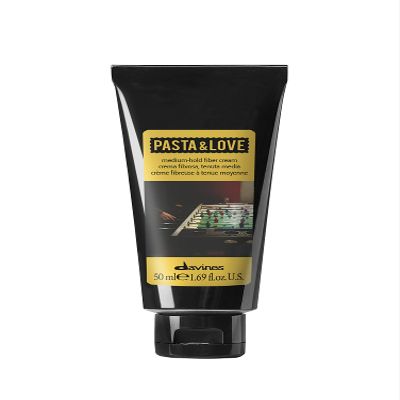 Davines Pasta & Love Men's Medium Hold Hair-Styling Fiber Cream, For Workable And Texturized Styling, 1.69 Fl. Oz.