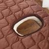 Exquisite Salon Bed Cover Light Luxury Beauty Salon Massage Table Bed Sheet Stylish Massage Bed Sheet with Face Breath Hole for Salon Massage Bed Set Beauty Salon Massage Parlor-7 L190xw70cm view 2