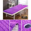 Exquisite Salon Bed Cover Light Luxury Beauty Salon Massage Table Bed Sheet Stylish Massage Bed Sheet with Face Breath Hole for Salon Massage Bed Set Beauty Salon Massage Parlor-1 L185xw70cm view 2