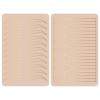 3 pcs Thicken Two sides Microblading Practice Silicon Skin Perfect for Permanent Makeup and Microblading Nano brows ombre Brow practice (Mix 1) view 3