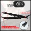 Lanties Hair Extensions Iron Fusion Keratin Hair Extensions Heat Tool Heat Connector Wand with Fusion Glue Protector Template Hair Clip Finger Protector 2 Bag Keratin Glue Granule Bead(Black) view 3