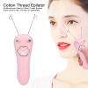 Cotton Thread Face Epilator, Cordless Electric Facial Threading Hair Removal, USB Charging Electric Cotton Thread Epilator Facial Body Hair Removal Machine Device () view 2