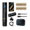 Ambition Complete Tattoo Kit - Wireless Tattoo Machine with 2pcs Power Supply Coreless Motor 20pcs Tattoo Cartridge Needles Rotary Tattoo Cartridge Pen with 1500mAh Power Supply Digital LCD Display view 1