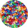 1605pcs Bead Kit for Kids' Hair Braiding: 600pcs Candy Pony Beads, 1000pcs Elastic Bands, and 2 Quick Beaders view 2