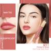 Oulac Matte Liquid Pink Nude Lipstick for Women, Long Lasting Lipstick Waterproof Lip Stain, No Transfer, Creamy High Pigmented Formula with Rose Oil, Vegan & Cruelty-Free, Coral Pink M11 view 2