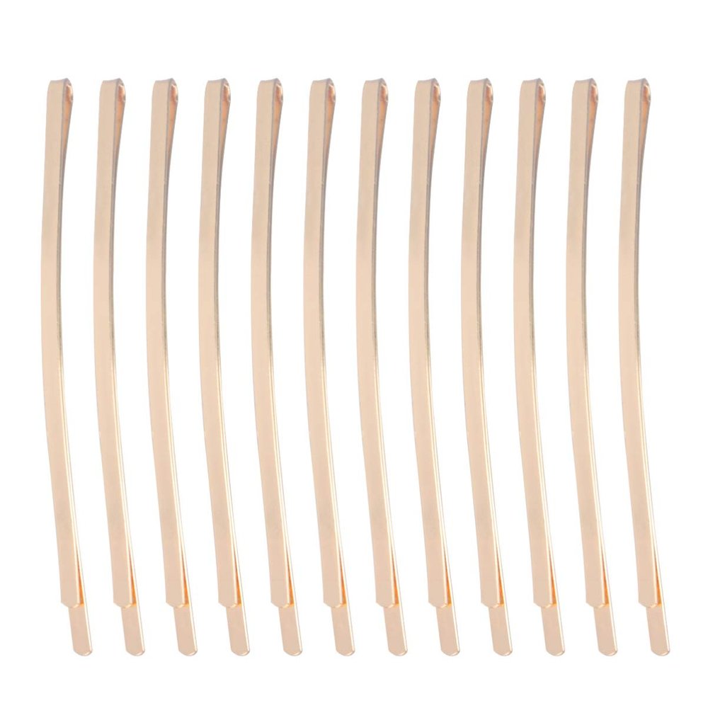 Beaupretty 100pcs Metal Bobby Pins for Girls Decorative Hair Clips Simple Hair Accessories for Daily Use and Elegant Side Barrettes for Women