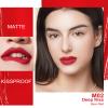 Oulac Red Matte Lipstick for Women, Classic Red Lip Stain Long Lasting Waterproof, No Transfer, Creamy High Pigmented Formula with Rose Oil, Vegan & Cruelty-Free, M02 view 2