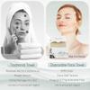 WOWOTEX Bamboo Rayon Disposable Face Towel Biodegradable Large Dry Face Wipes 60 Count/1 Box Extra Thick Soft Clean Facial Towels for Sensitive Skin, Makeup Removing, Facial Cleansing, Nursing, Travel view 3