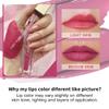 Oulac Matte Liquid Pink Lipstick for Women, Long Lasting Lipstick Waterproof Lip Stain, No Transfer, Creamy High Pigmented Formula with Rose Oil, Vegan & Cruelty-Free, Rose Pink M10 view 3