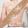 Beavorty 2pcs Exfoliating Back Scrubber Bathing Gloves Ramie Jute Bath Towel for Deep Cleansing and Skin for Relaxing Showers and Exfoliating Body Care view 2
