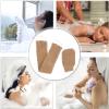 Beavorty 2pcs Exfoliating Back Scrubber Bathing Gloves Ramie Jute Bath Towel for Deep Cleansing and Skin for Relaxing Showers and Exfoliating Body Care view 3