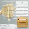 WOWOTEX Bamboo Rayon Disposable Face Towel Biodegradable Large Dry Face Wipes 240 Count / 4 Boxes Extra Thick Soft Clean Facial Towels for Sensitive Skin, Makeup Removing, Facial Cleansing, Nursing view 3