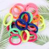 Galsawi 72 Pcs Kids Toddlers Elastic Hair Ties 3cm Small Tiny Hair Bands Multicolor Seamless Ponytail Holders view 2