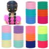 Galsawi 72 Pcs Kids Toddlers Elastic Hair Ties 3cm Small Tiny Hair Bands Multicolor Seamless Ponytail Holders view 3