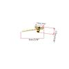 10 Pcs Cute Rhinestone Honeybee Hairpins Metal Hair Clips Barrette Bobby Pin Hair Side Clip view 3