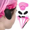 FOMIYES 6Pcs Hair Dye Brush and Bowl Set Hair Dye Kit and Mixing Bowl Colours DIY Salon view 2