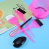 FOMIYES 6Pcs Hair Dye Brush and Bowl Set Hair Dye Kit and Mixing Bowl Colours DIY Salon view 3