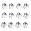 12 Pcs Swirl Hair Twists Coils Hair Clips Wedding Bridal Spiral Hair Pins Rhinestone Pearl Metal Spiral Twist Hairpins view 1