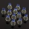 20 Pcs Wedding Bridal Spiral Hair Pins Shiny Rhinestone Spiral Twist Hairpins Swirl Hair Twists Coils Hair Clips view 3