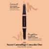 Laura Mercier Secret Camouflage Brighten and Correct Duo, 2-in-1 Face and Under Eye Concealer Stick, Blurs Imperfections and Reduces Appearance of Undereye Dark Circles, Full Coverage, 6W view 4