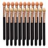 UorPoto Eyeshadow Applicators Double Sided Sponge Tip Foam Reusable20Pcs Professional Organic Long Handle Washable Makeup Eye Shadow Brush Set view 1