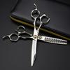 Professional Hair Cutting Shears, 6inch Professional Japan 440c Upscale scissor Bearing hair scissors cutting barber haircut thinning shears hairdresser scissors (Color : Set) view 4