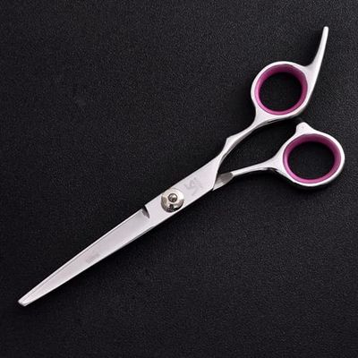 Professional Hair Cutting Shears, 6 inch Cutting Thinning Styling Tool Hair Scissors Stainless Steel Salon Hairdressing Shears Regular Flat Teeth Blades (Color : 1 cutting)