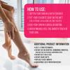 Clarial Exfoliating Body Scrub for Bath and Shower Use - Face Scrubber and Body Exfoliator Mitt, Dead Skin Remover - Exfoliating Glove Shower Scrub for Men and Women - Pair Pink view 2