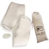 Natural Egyptian Loofah Exfoliating Back Scrubber and Mini Facial Loofah view 1