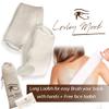 Natural Egyptian Loofah Exfoliating Back Scrubber and Mini Facial Loofah view 2