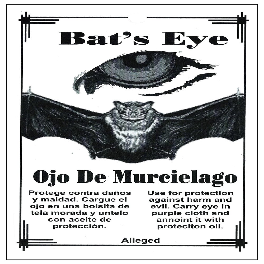 6 PCS AURA VARIETY BAT'S Eye Faux-IMITACIN OJO DE Murcielago