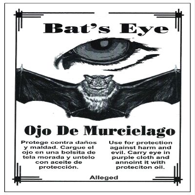 12 PCS AURA VARIETY BAT'S Eye Faux-IMITACIN OJO DE Murcielago