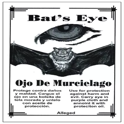 12 PCS AURA VARIETY BAT'S Eye Faux-IMITACIN OJO DE Murcielago