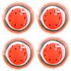 Reusable Gel Eye Ice Pack, Round Eye Cold Pads, Cooling Eye Masks for Eye Strain, Eye Swelling, Eye Redness, Puffy Eyes, Dark Circles, Smooth Fine Lines, and Eye Recover Surgery (Watermelon  4PCS) view 1