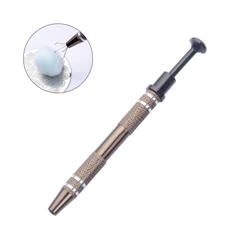 KALLORY Manicure Cotton Tool for Nail Care Efficient Polish Removal Cleaning Aid for Home Salon Use for Nail Art Stamping Plates