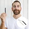 FOMIYES Vintage Stahlrasierer Men's Safe Shaving Razor Portable Hair Shaper (black) view 3