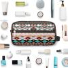 Pardick Aztec Ethnic Aztec Geometric Travel Toiletry Bag for Women Men Organizer Cosmetic Makeup Bag Waterproof Lightweight Shaving Bag Dopp Kit Large Capacity for Toiletries and Shaving Accessories view 4