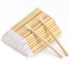 100pcs Disposable Bamboo Handle Lip Brushes Lipstick Lip Gloss Wands Applicator Makeup Tool view 1