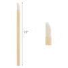 100pcs Disposable Bamboo Handle Lip Brushes Lipstick Lip Gloss Wands Applicator Makeup Tool view 2