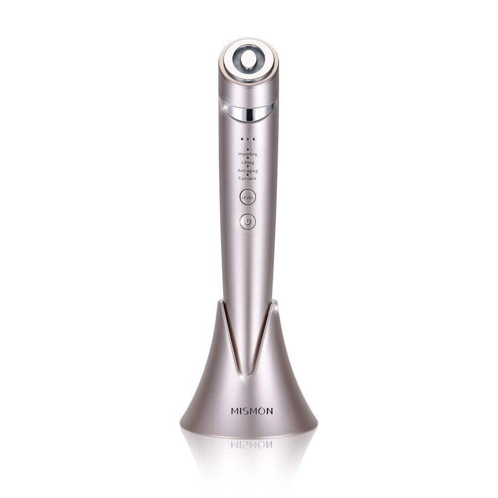 MiSMON High Frequency Facial Machines, 4 in 1 Facial Massager Micro-Current Light Photontherapy Device for Face