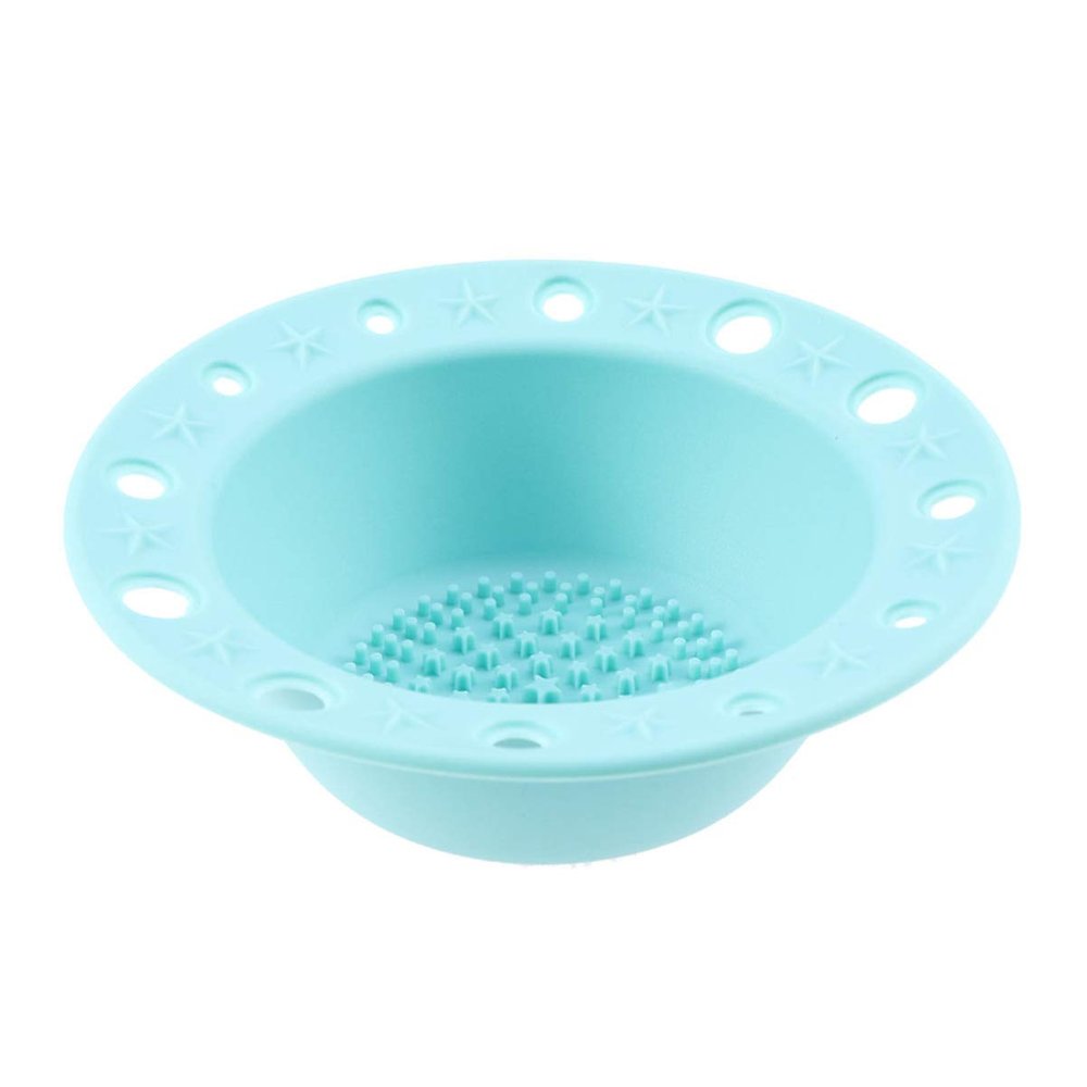 FOMIYES Silicone Makeup Brush Cleaning Dot Design Multi-function Brush Holder Easy to Clean Durable