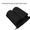 Brrnoo Massage Bottle Holster Kit, Double Oil Spa Dispenser Holder Lotion Holster, Adjustable Lotion Waist Hanging Bag Massage Accessories Supplies view 2