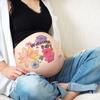 Tuzuru Pregnancy Belly Stickers - Cute Baby Bump Tattoo Stickers for Baby Showers & Maternity Gifts (ZH) view 1