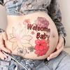 Tuzuru Pregnancy Belly Stickers - Cute Baby Bump Tattoo Stickers for Baby Showers & Maternity Gifts (ZH) view 3