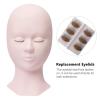 Beavorty 3pairs Eyelash Extension Practice Kit Removable Eyelids for Makeup Training and Flexible Replacement for Lash Grafting view 4