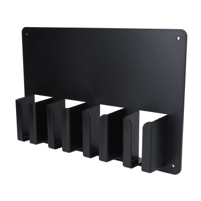 ZJchao Hair Clipper Holder, Wall Mount Large Storage Space Hair Clipper Storage Rack Barber Work Station Clipper Holder for Home Hair Salon