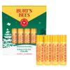 Burts Bees Christmas Gifts, 4 Lip Balm Stocking Stuffers Products, Beeswax Bounty Classic Set - Original Beeswax Moisturizing Lip Balm (4-Pack) view 1