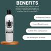 CMR Cosmetics Strawberry Silk Shampoo - Sulfate-Free Shampoo, Keratin & Silk Protein Enriched, Softening Hair Shampoo for All Hair Types, Intense Moisture, Sweet Strawberry Scent view 3