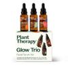 Plant Therapy Facial Serum Trio Set 1 oz each, Vitamin C & Hyaluronic Acid, Rose with Bakuchiol & Tea Tree with Niacinamide, Reduces the Appearance of Fine Lines & Wrinkles view 1