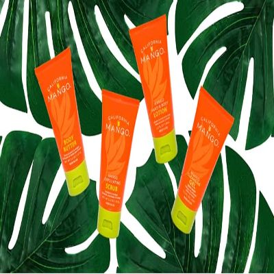 California Mango Mini Beach Bliss Body Glow 4-Piece Kit